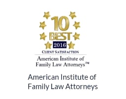10 Best 2016 Client Satisfaction American Institute of Family Law Attorneys
