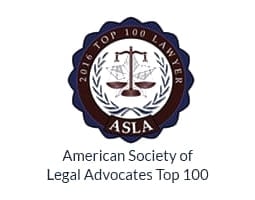 2016 Top 100 Lawyers | ASLA | American Society of Legal Advocates Top 100